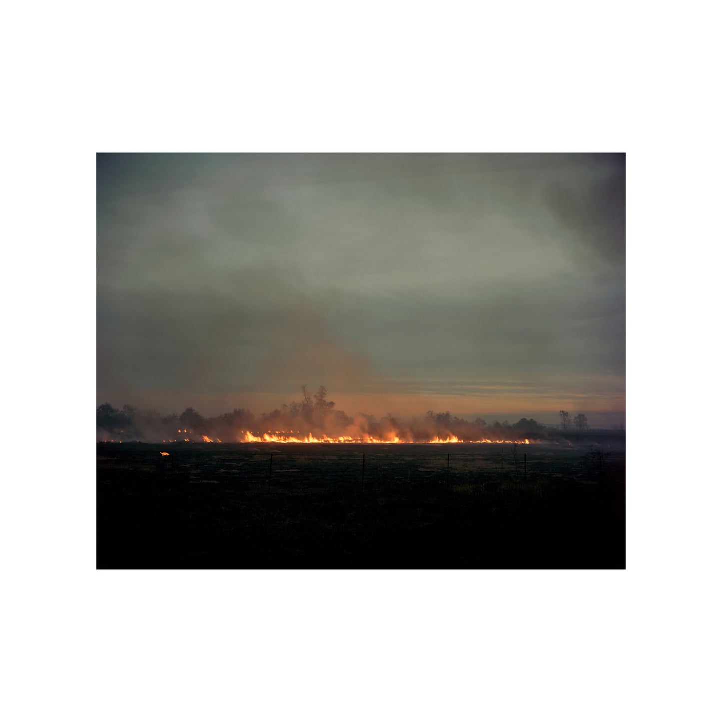 Burning Sugarcane, St. Mary's Parish, LA 2023
