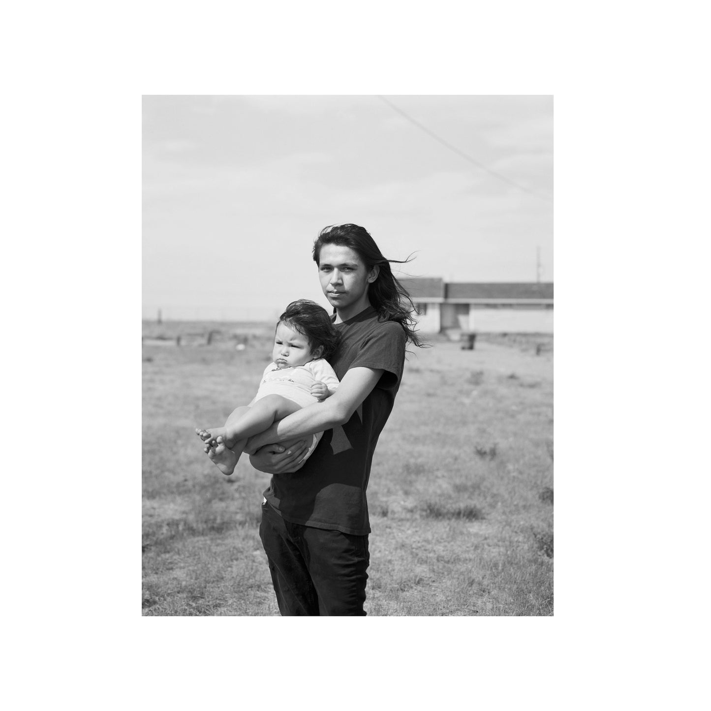 Father and Son, Blackfoot Reservation, MT 2022