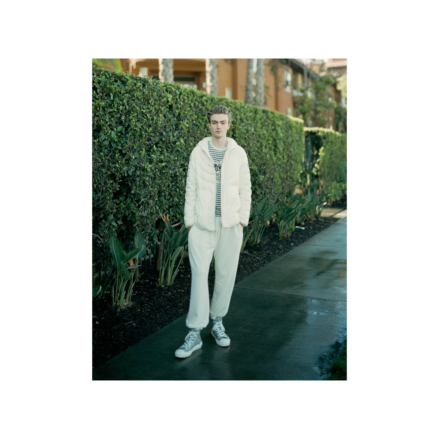 Young Man Wearing White, Los Angeles, CA 2023